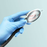 proof S - Hygieneschutz-Aufkleber für Stethoskope (Keimbarriere zur Einmalanwendung)